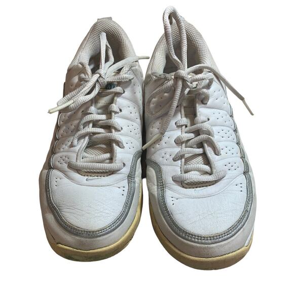 Nike Air Zoom Women’s Size 7 White Sneakers Laced y2k 90's Chunky Seinfeld - Picture 10 of 12